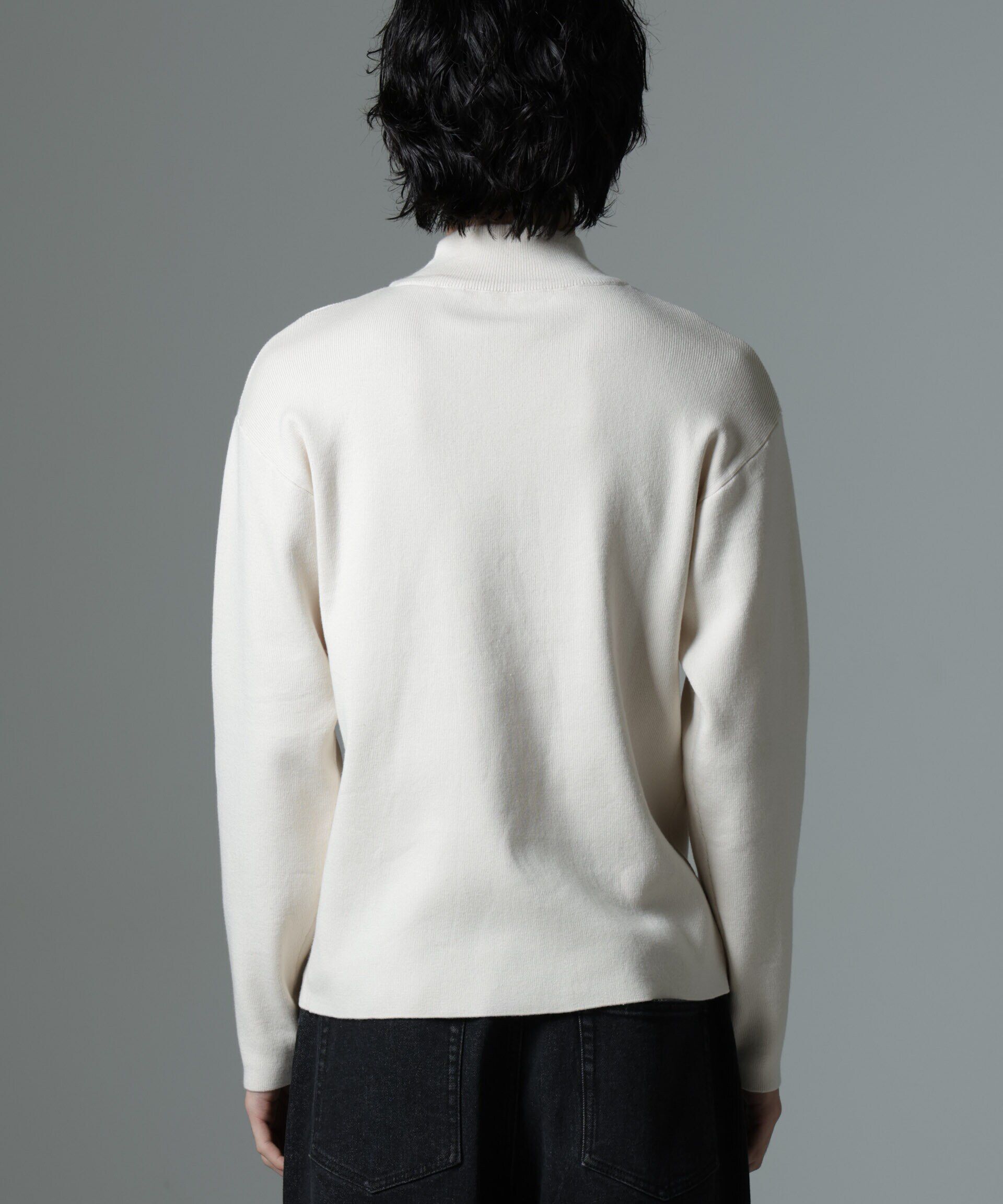 nano･universe「「MC」coveross(R)TECH WARM モックネックリブニット」|ニット・セーター|