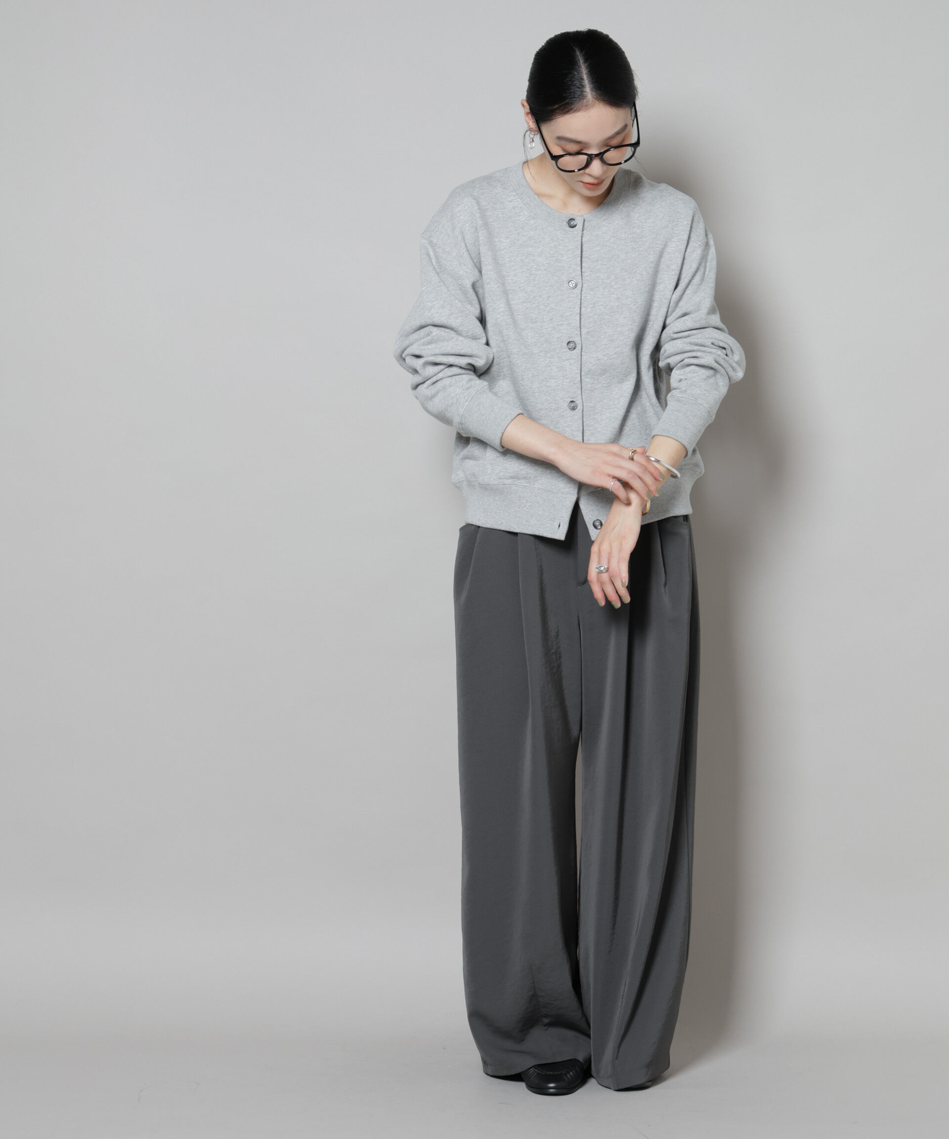 nano･universe「RUSSELL ATHLETIC/別注 Mini Logo Sweat Cardigan」|Tシャツ・カットソー|