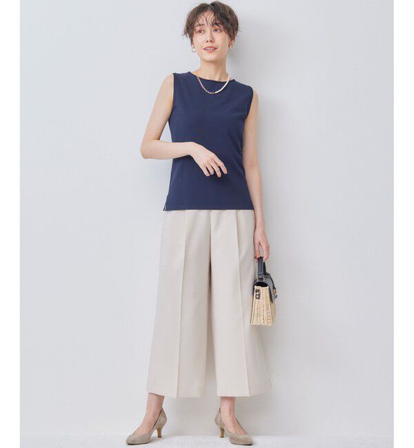 組曲「【WEB限定カラーあり】ニットタンクトップ」|タンクトップ|