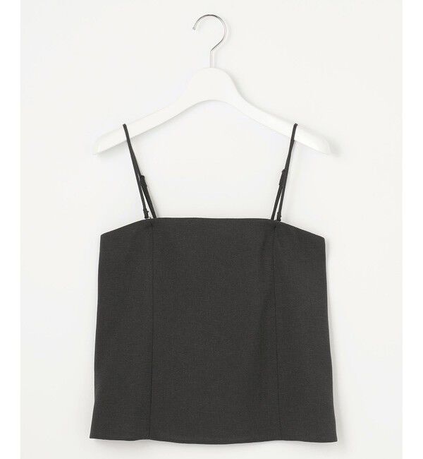 自由区「【セットアップ対応・接触冷感・洗える】リネンライクシンセティックキャミ ビスチェ」|その他|