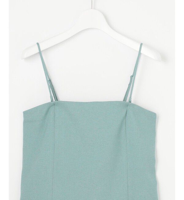 自由区「【セットアップ対応・接触冷感・洗える】リネンライクシンセティックキャミ ビスチェ」|その他|