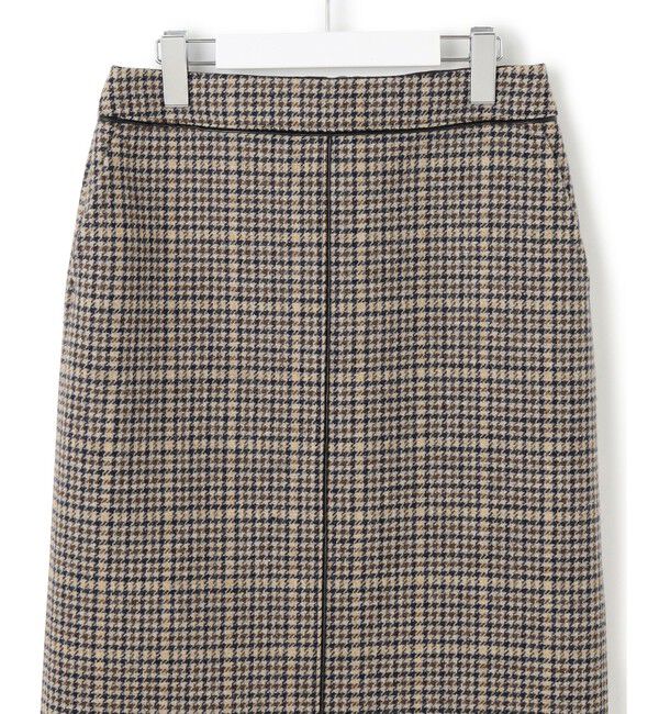 23区「【見上愛さん着用】ボンディングチェックツイード Iライン スカート」|スカート|