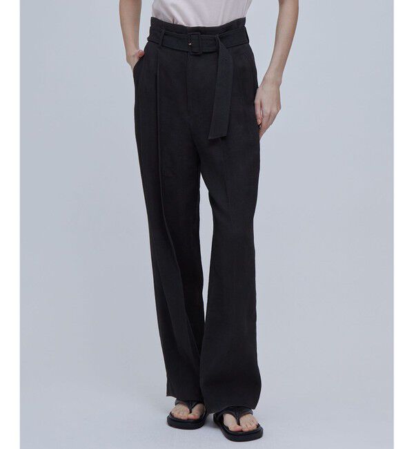 BEIGE,「PAUL / ワイドパンツ」|その他|Black