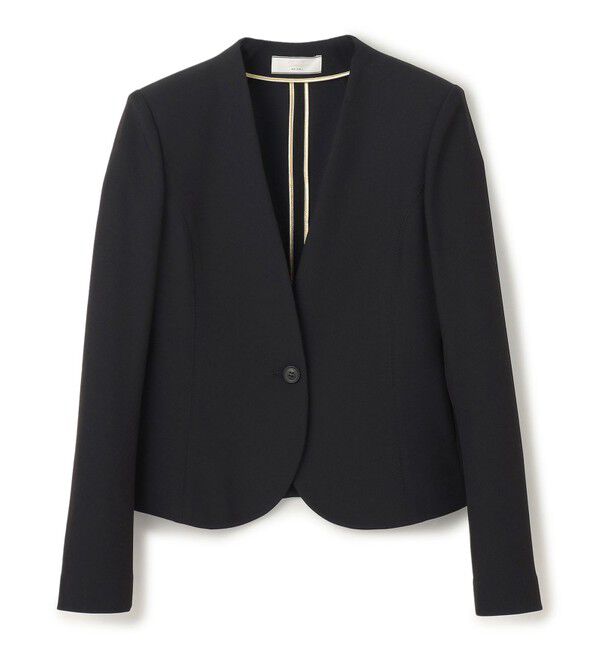 BEIGE,「【L-size・セットアップ対応】LUIZA / ノーカラージャケット」|ノーカラージャケット|