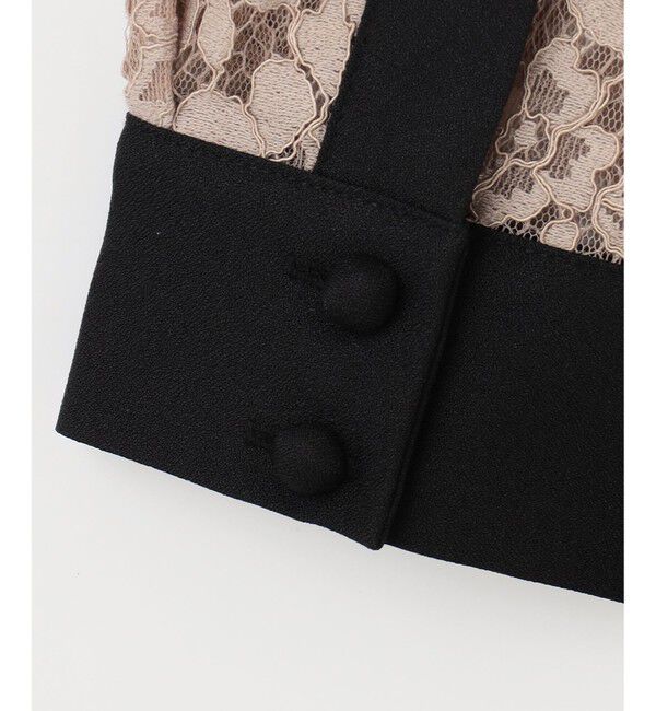 Diagram「レースレイヤードニットワンピース」|ワンピース|