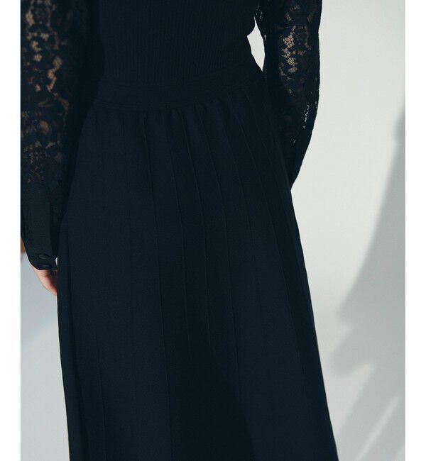 Diagram「レースレイヤードニットワンピース」|ワンピース|