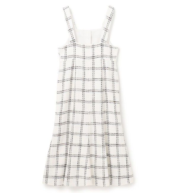 Grace Class「チェックツイードジャンパースカート」|ワンピース|