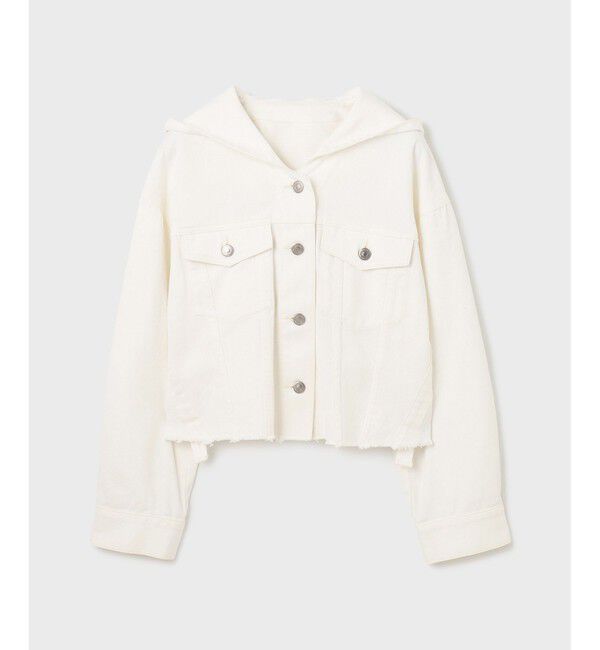 Diagram「フードジップデニムジャケット」|デニムジャケット|