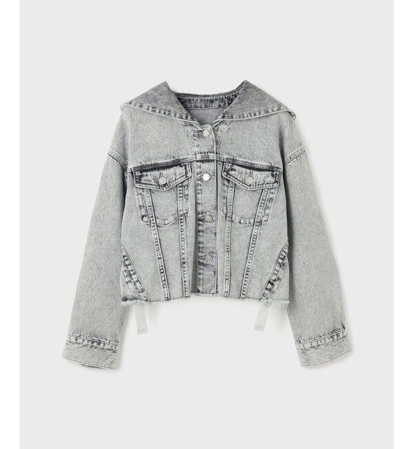 Diagram「フードジップデニムジャケット」|デニムジャケット|