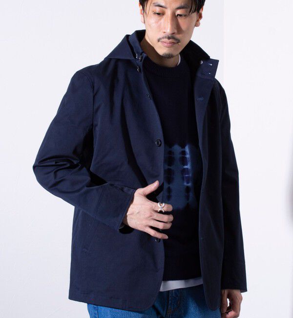 GLOSTER「【GLOSTER/グロスター】スタンドフードブルゾン 春アウター 春ブルゾン」|ブルゾン・スタジャン|