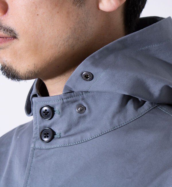 GLOSTER「【GLOSTER/グロスター】スタンドフードブルゾン 春アウター 春ブルゾン」|ブルゾン・スタジャン|