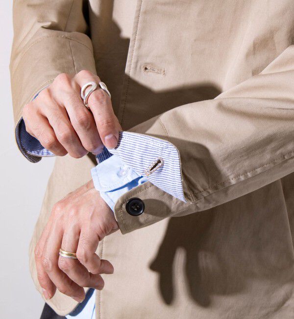 GLOSTER「【GLOSTER/グロスター】スタンドフードブルゾン 春アウター 春ブルゾン」|ブルゾン・スタジャン|