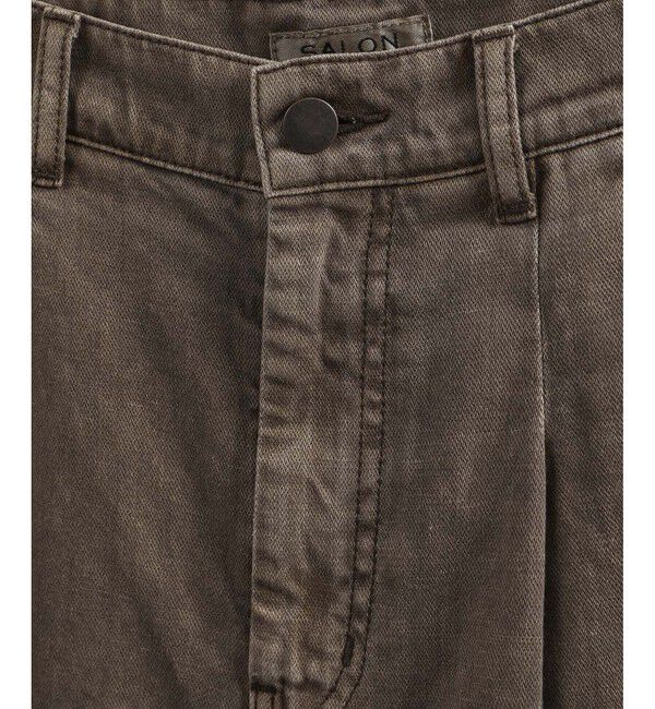 SALON adam et rope'「ブロークンツイル デニムパンツ」|デニム|