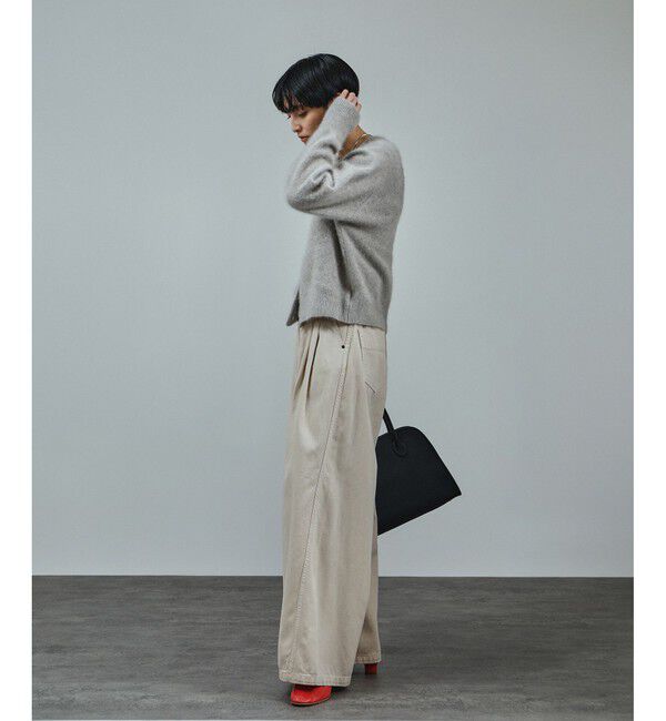 SALON adam et rope'「ブロークンツイル デニムパンツ」|デニム|