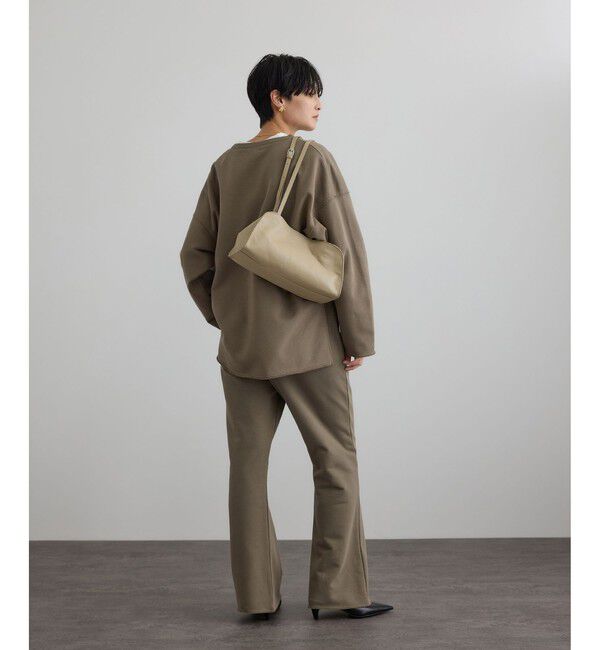 SALON adam et rope'「【WEB限定】セミフレアスウェットパンツ」|チノ|