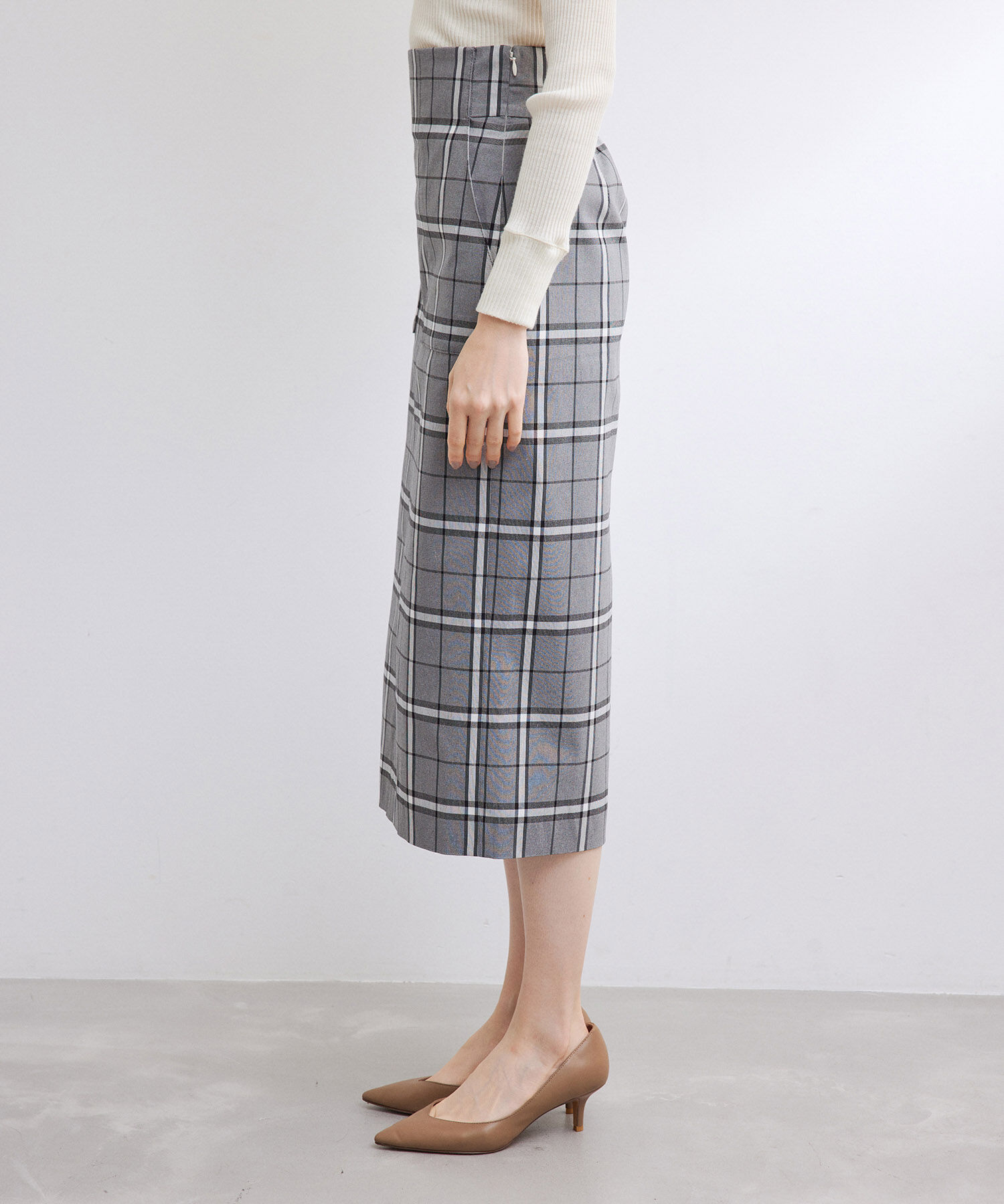 ROPE「定番ポケット付きタイトスカート」|スカート|