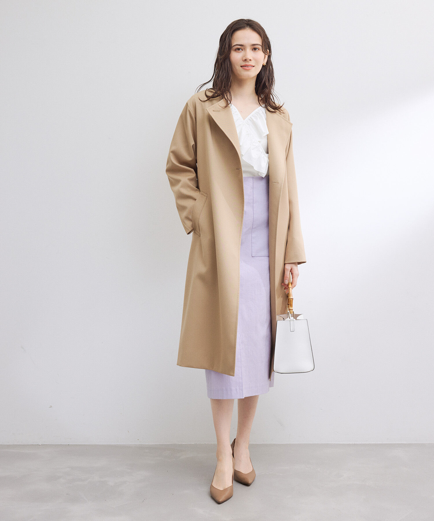 ROPE「定番ポケット付きタイトスカート」|スカート|