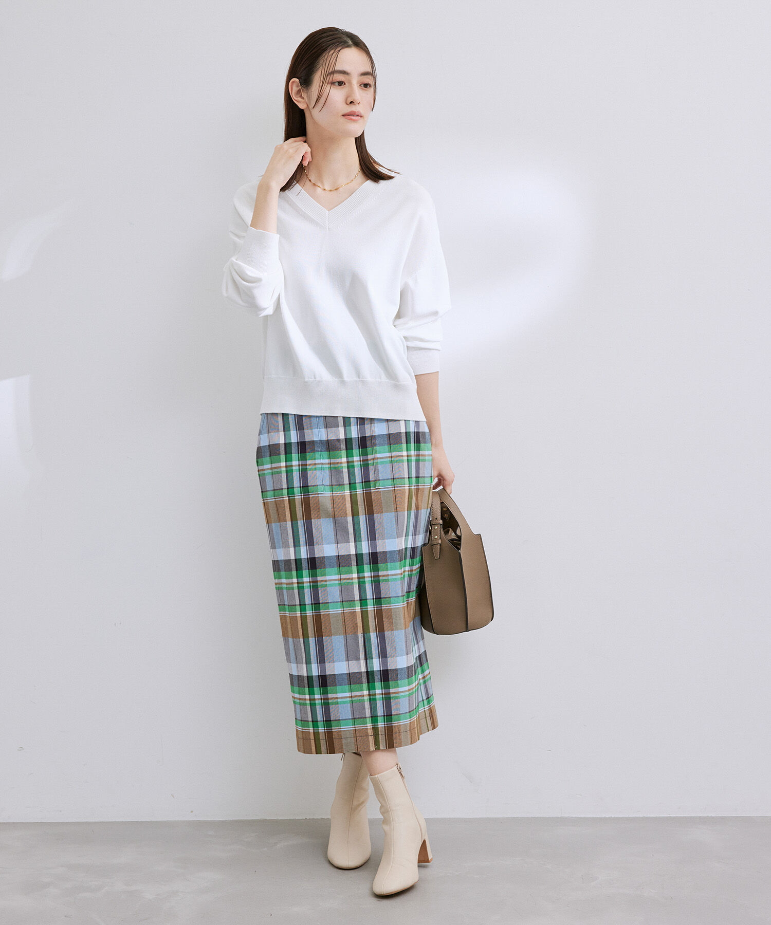 ROPE「定番ポケット付きタイトスカート」|スカート|