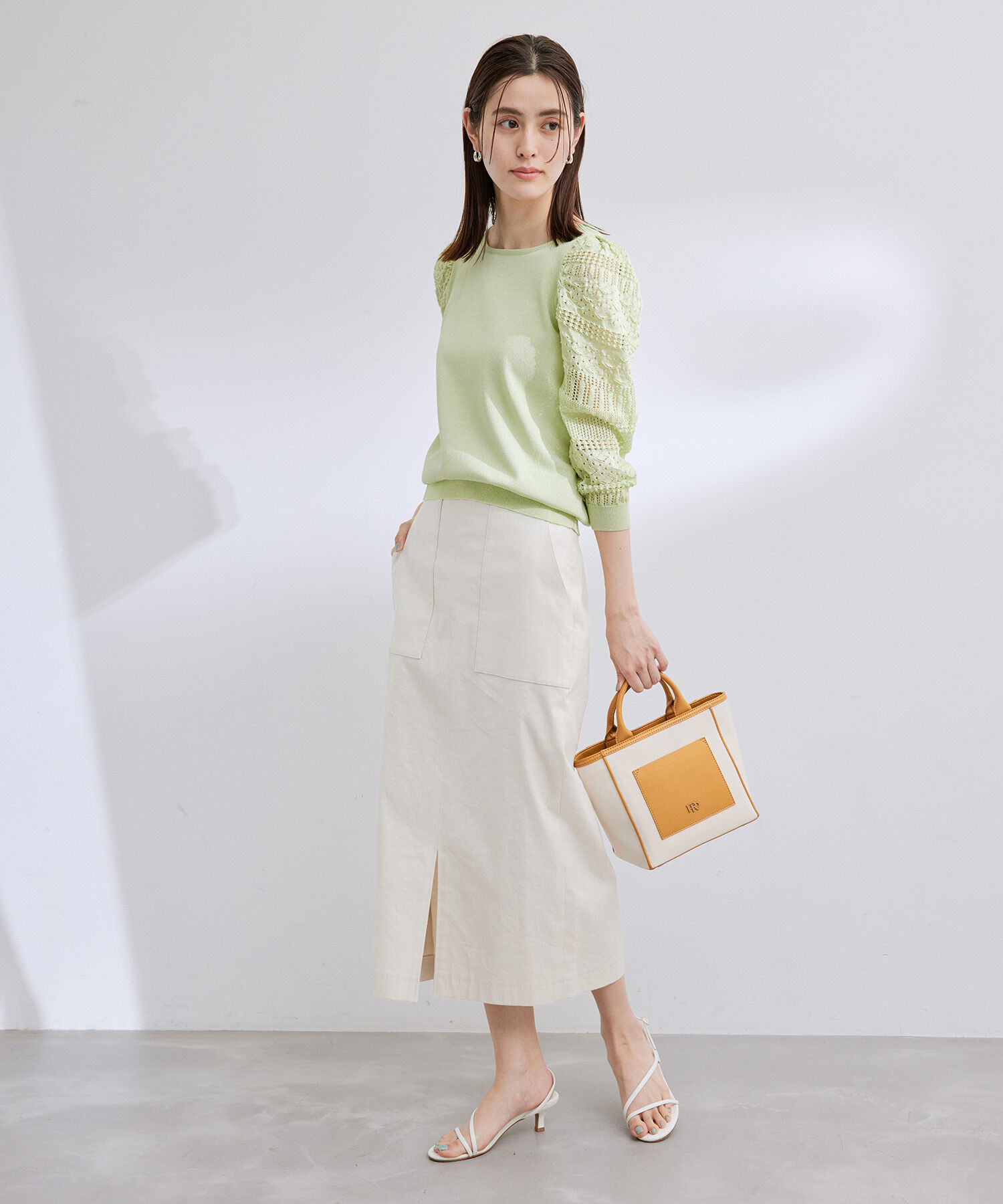 ROPE「定番ポケット付きタイトスカート」|スカート|