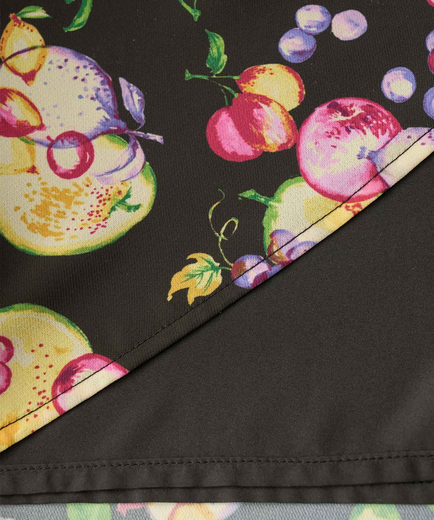 Rope&rsquo;Picnic「リンクコーデ/Tropical Fruits柄マーメイドスカート」|スカート|