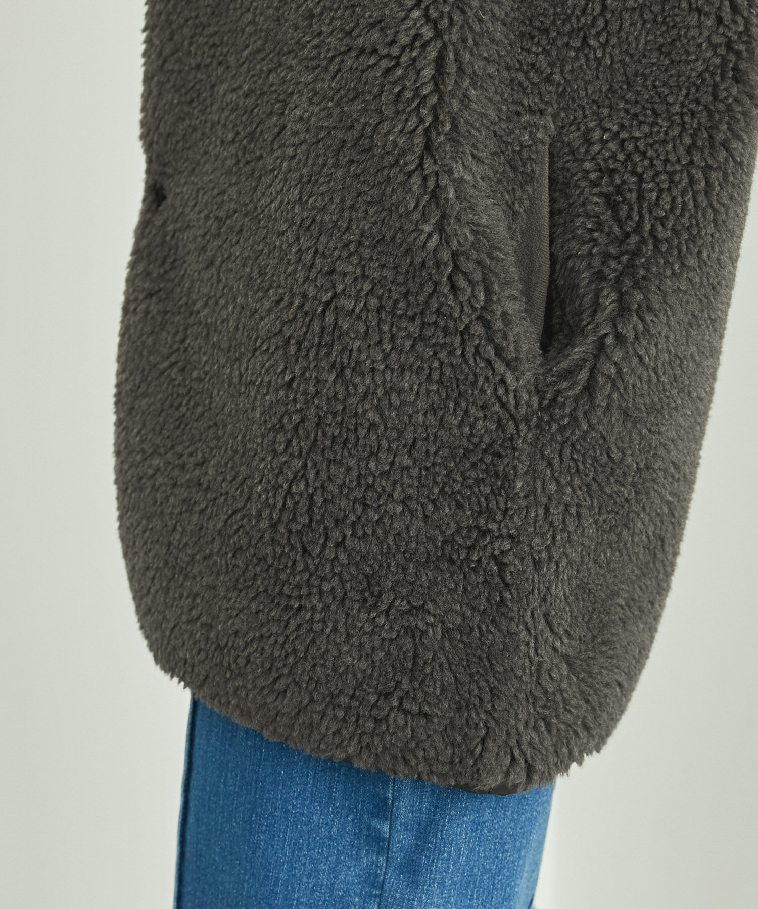 Rope&rsquo;Picnic「リバーシブル対応/フェイクスエードボアベスト」|その他|