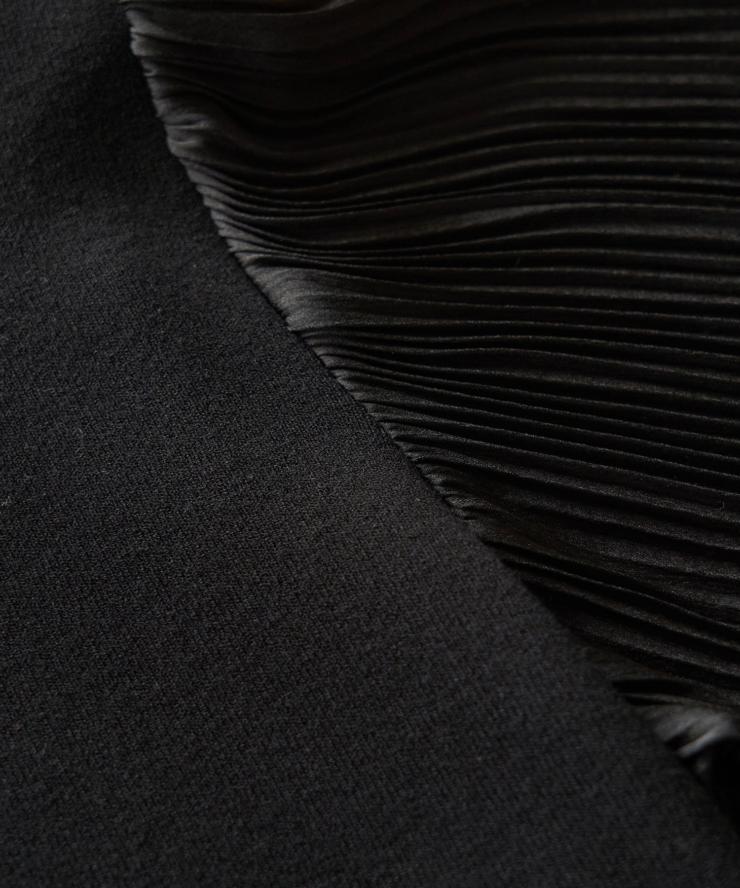 Rope&rsquo;Picnic「袖プリ－ツ異素材ニットプルオーバー/リンクコーデ」|ニット・セーター|