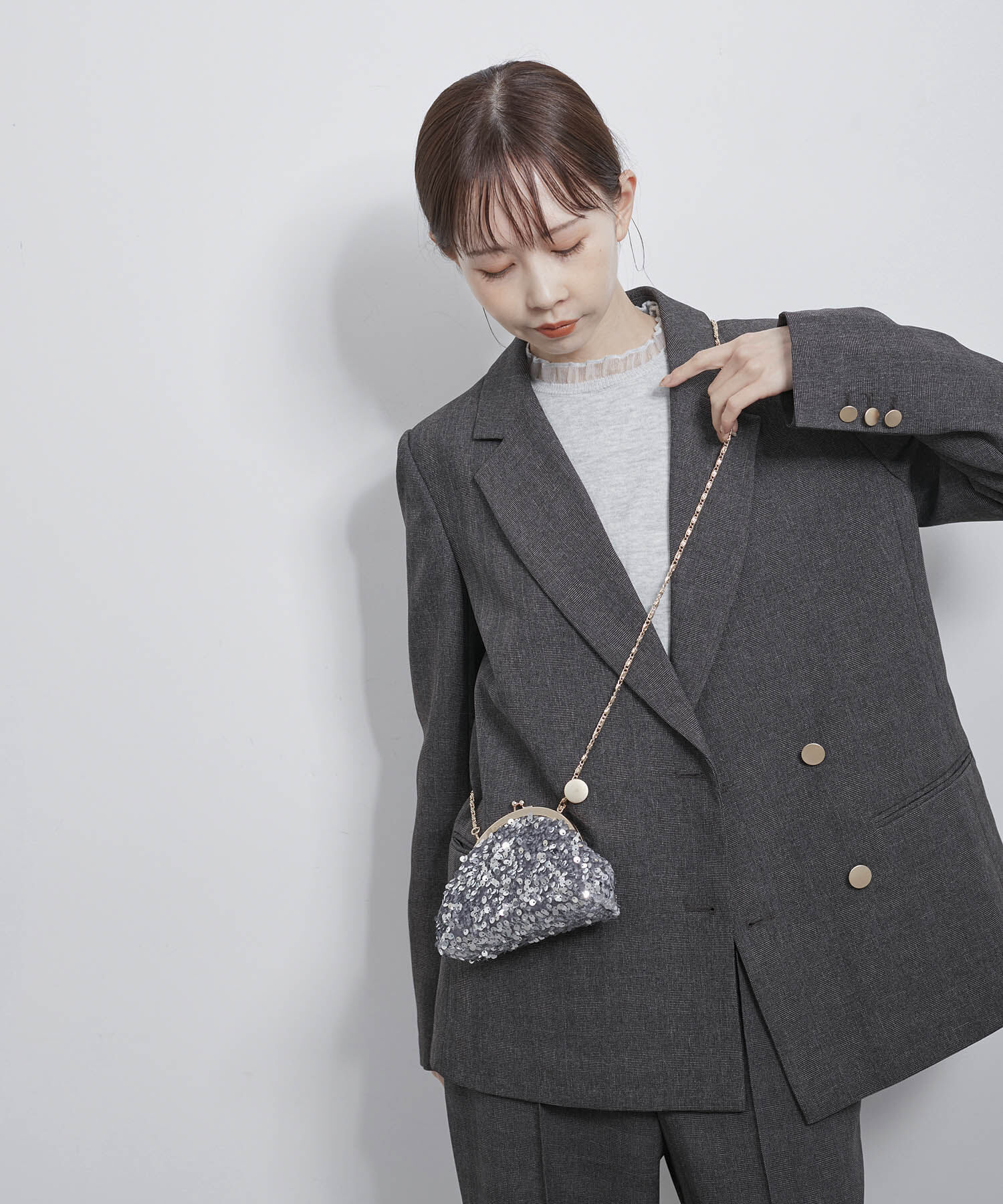 ROPE PICNIC PASSAGE「スパンコールミニバッグ」|ショルダー・メッセンジャー|