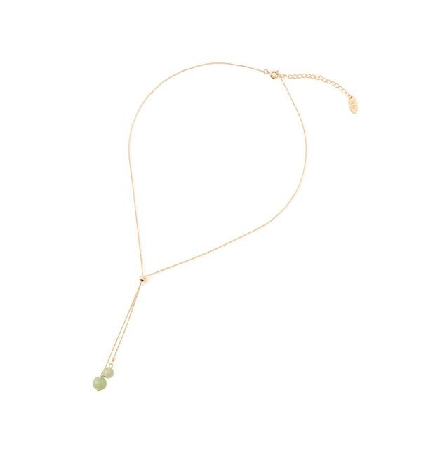 ROPE PICNIC PASSAGE「天然石トップラリエットネックレス」|ネックレス|