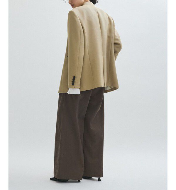 ADAM ET ROPE'「【EMOELLE】ミコヨリフォルムジャケット」|テーラードジャケット|