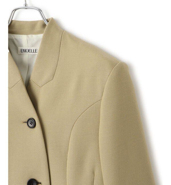 ADAM ET ROPE'「【EMOELLE】ミコヨリフォルムジャケット」|テーラードジャケット|