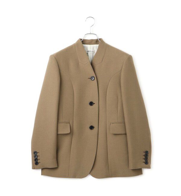 ADAM ET ROPE'「【EMOELLE】ミコヨリフォルムジャケット」|テーラードジャケット|