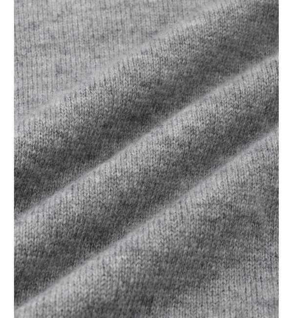 ADAM ET ROPE'「カシミア混ZIPタートルネックプルオーバー」|ニット・セーター|