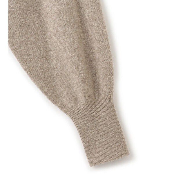 ADAM ET ROPE'「カシミア混ZIPタートルネックプルオーバー」|ニット・セーター|