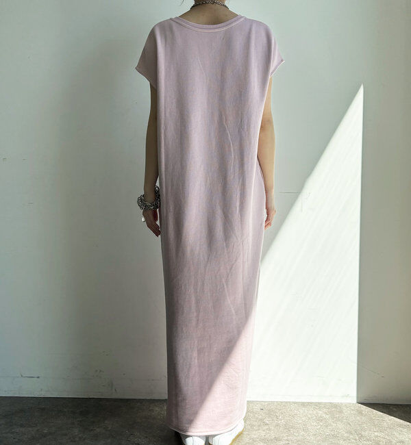  「【SAKURA 企画】【一部WEB限定カラー】深Vスウェットワンピース」|ワンピース|