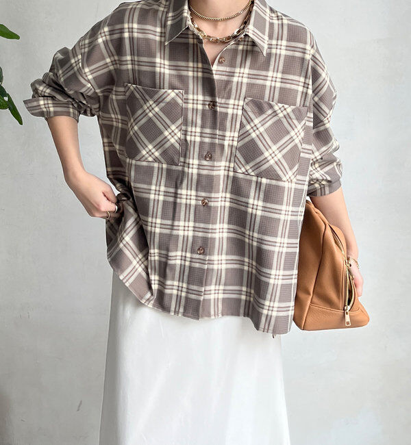  「ビエラチェックシャツ」|シャツ・ブラウス|