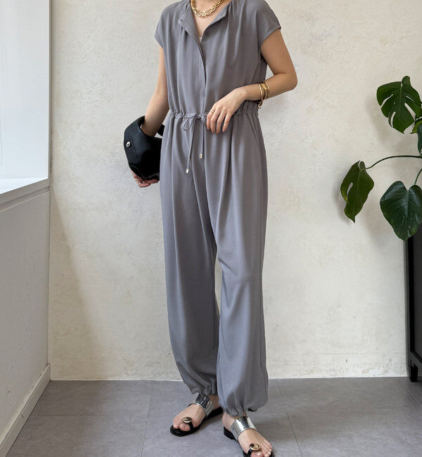  「フレンチスリーブオールインワン」|ワンピース|