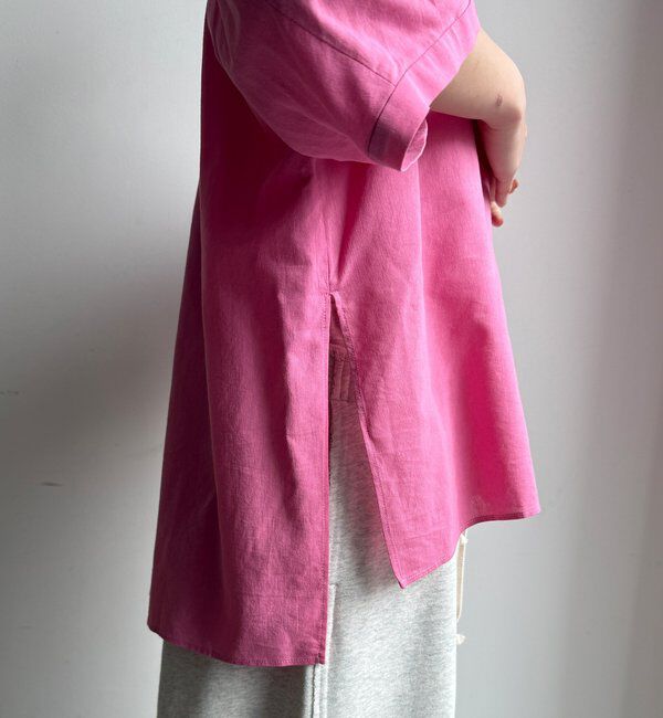  「【WEB限定】襟付スキッパーシャツ」|シャツ・ブラウス|