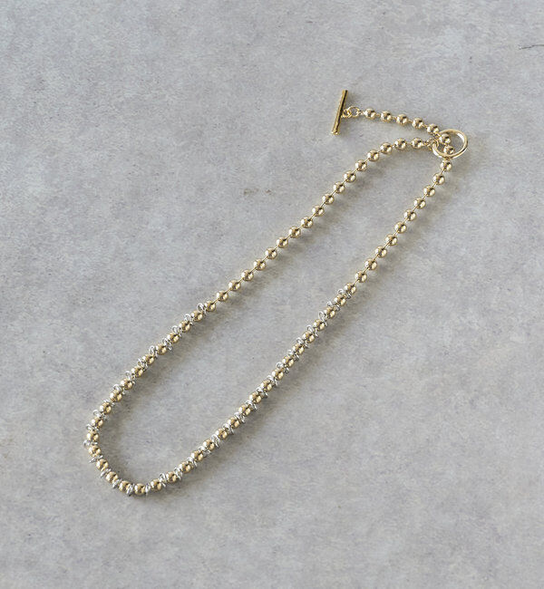  「ゴールドMIXマンテルボールチェーン」|ブローチ・コサージュ|