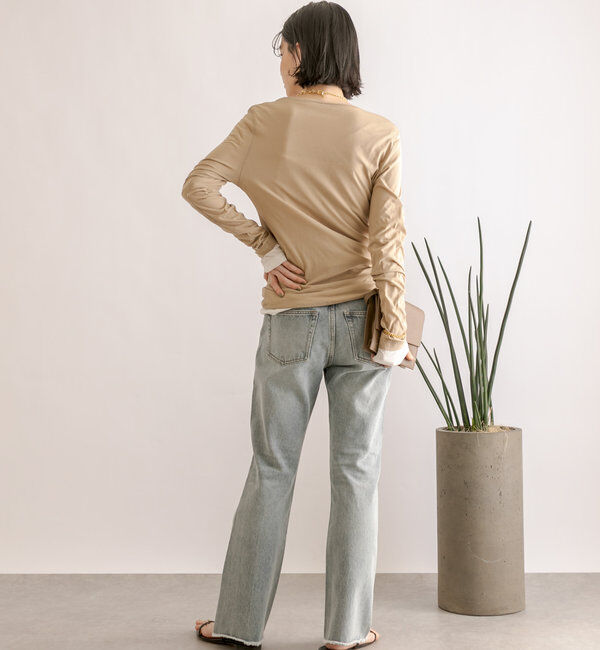  「【MONN.:.(モン)】シアーロンT」|Tシャツ・カットソー|