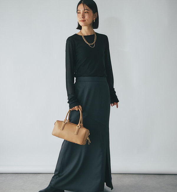  「【MONN.:.(モン)】シアーロンT」|Tシャツ・カットソー|