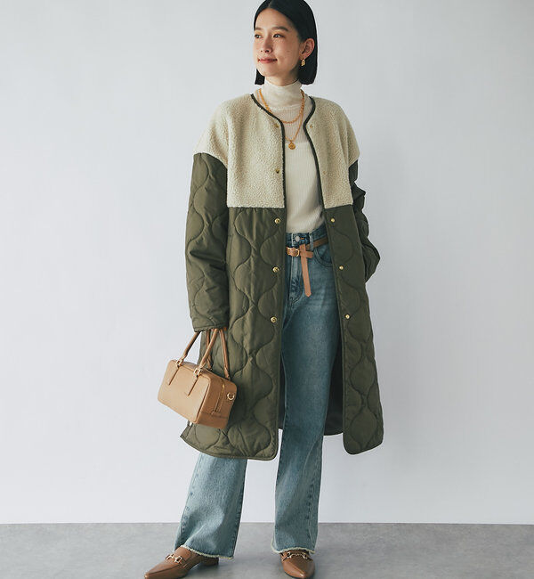  「【MONN.:. (モン)】フレアデニム」|デニム|