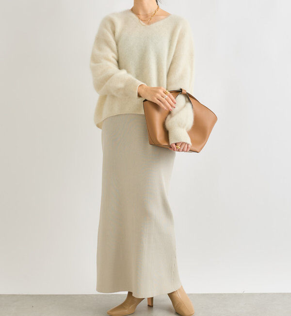  「【着心地◎】YAK100ショートニット」|ニット・セーター|