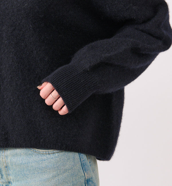  「【着心地◎】YAK100ショートニット」|ニット・セーター|