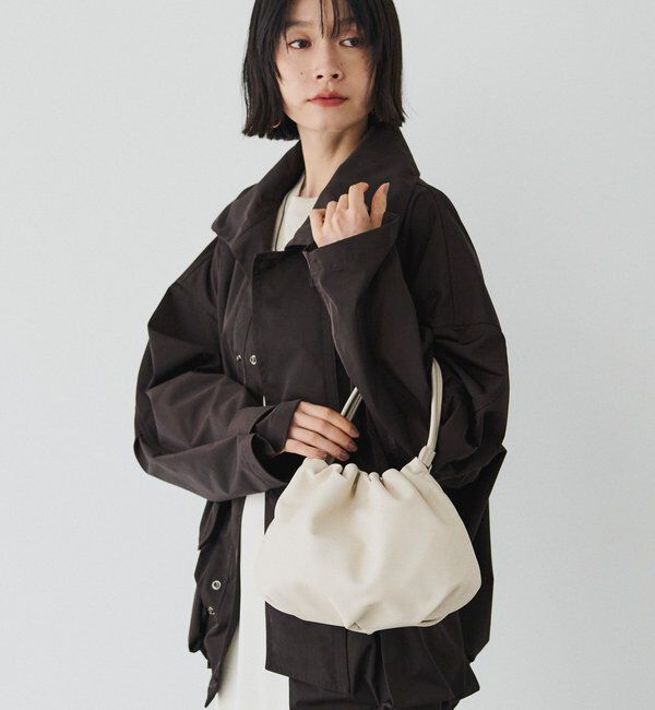  「レザー巾着4WAYショルダーバッグ」|ショルダー・メッセンジャー|