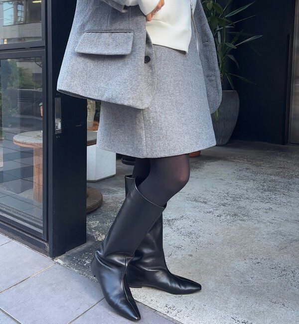  「ウールミニスカート」|スカート|
