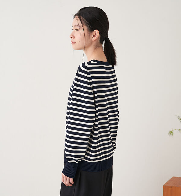 collex「＜手洗い可能＞クルーネックニットプルオーバー」|ニット・セーター|