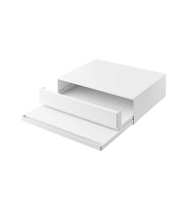 collex「【tower/タワー】 2WAYキッチン家電引き出し&スライドテーブル」|食器・キッチングッズ|