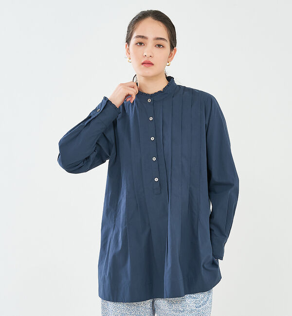 collex「タックフリルブラウス」|シャツ・ブラウス|