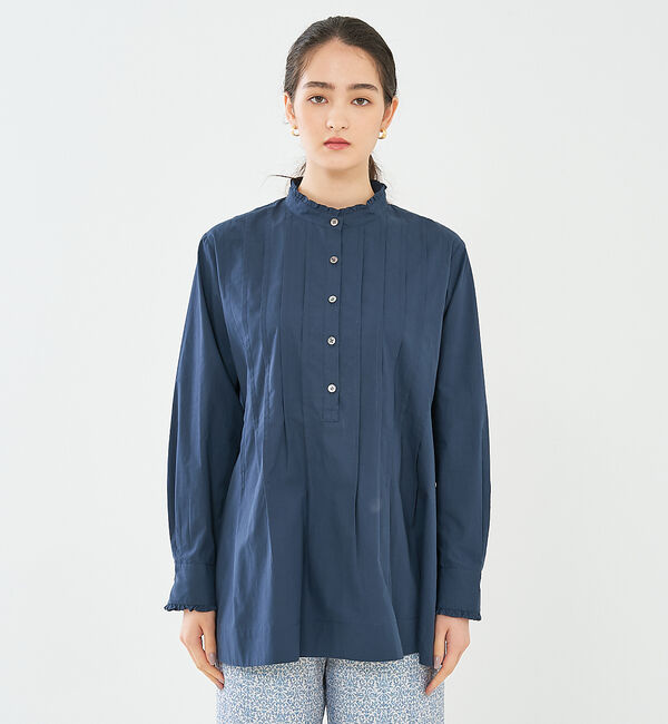 collex「タックフリルブラウス」|シャツ・ブラウス|