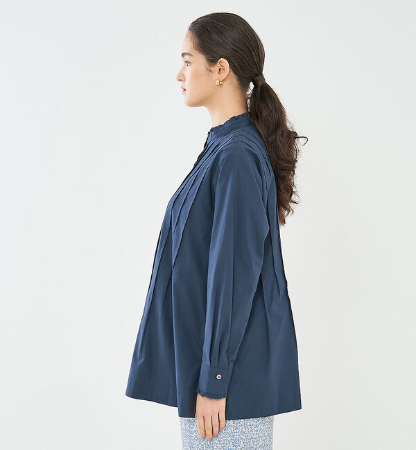 collex「タックフリルブラウス」|シャツ・ブラウス|